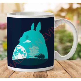 My Neighbor Totoro Sky With Catbus Baskılı Kupa