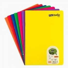 My Note Text A4 80 Yaprak Çizgili Plastik Kapak Defter