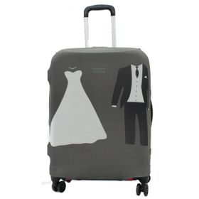 My Saraciye 08 Gelin Damat Valiz Bavul Kılıfı