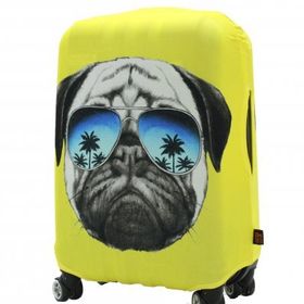 My Saraciye 28 Pug Köpek Valiz Bavul Kılıfı
