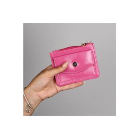 My Valice 1619 Pembe Kadın Deri Cüzdan ve Kartlık