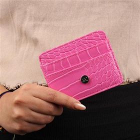 My Valice 1624 Pembe Kadın Deri Cüzdan ve Kartlık