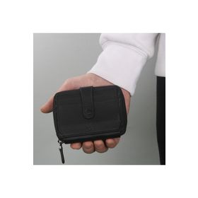 My Valice 1816 - Siyah Unisex Hakiki Deri Cüzdan ve Kartlık