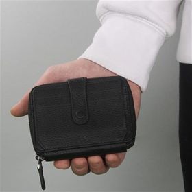My Valice 1816 - Siyah Unisex Hakiki Deri Cüzdan ve Kartlık