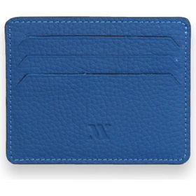My Valice 1817 Saks Mavi Unisex Hakiki Deri Cüzdan Ve Kartlık