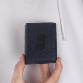 My Valice 1819 Lacivert Unisex Hakiki Deri Cüzdan Ve Kartlık