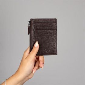 My Valice 1823 Kahve Unisex Hakiki Deri Cüzdan ve Kartlık