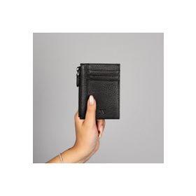 My Valice 1823 Siyah Unisex Hakiki Deri Cüzdan ve Kartlık