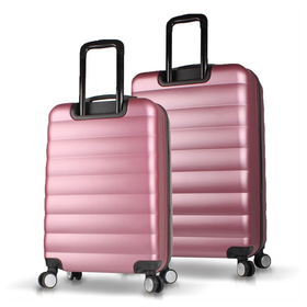 My Valice Colors Abs Orta ve Büyük Boy Rose Gold 2'li Valiz Seti