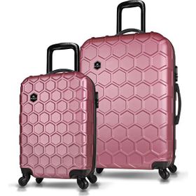 My Valice Honey Abs Rose Gold 2'li Kabin ve Büyük Valiz Seti