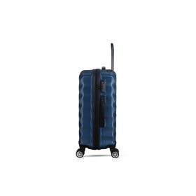 My Valice MV7231 Lacivert Lotus Abs Kabin Orta Büyük Ve Makyaj Boy 4'lü Travel Valiz Seti