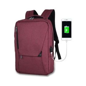My Valice Smart Bag Active Usb Şarj Girişli Slim Bordo Notebook Sırt Çantası