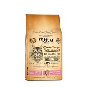 MyCat Original Az Tahıllı Somon Balıklı Yavru ve Anne 10 kg Kuru Kedi Maması