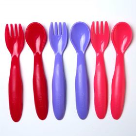 Mycey 6020 6'lı Bebek Çatal Kaşık Seti
