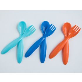 Mycey 6020 6'lı Bebek Çatal Kaşık Seti