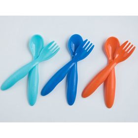 Mycey 6020 6'lı Bebek Çatal Kaşık Seti