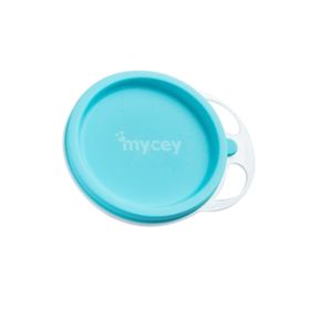 Mycey Kapaklı Yeşil Mama Tabağı