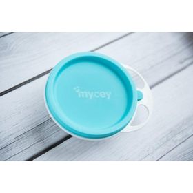 Mycey Kapaklı Yeşil Mama Tabağı