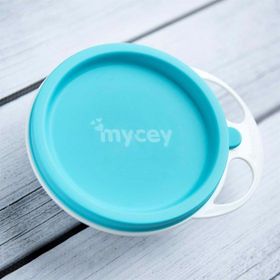 Mycey Kapaklı Yeşil Mama Tabağı