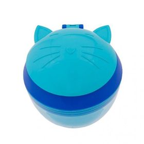 Mycey Kedi Desenli Mavi Atıştırma Kabı