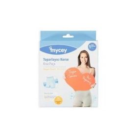 Mycey Kısa Paça Ekru Doğum Sonrası Toparlayıcı Korse
