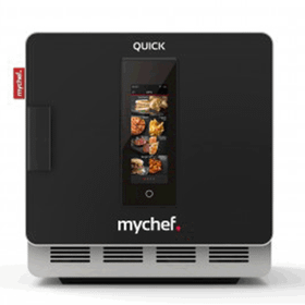 Mychef Siyah Quick 1T Hızlı Pişirme Fırını