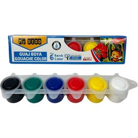 Mydido 6 Renk x 9 ml Tüp Akrilik Boya Set