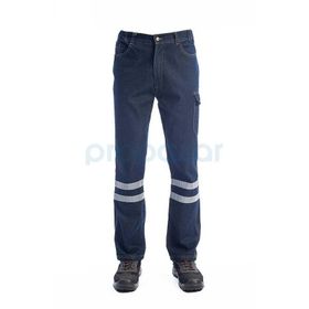 MyForm 2136 Siyah Sona Denim Kot İş Pantolonu