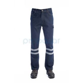 MyForm 2136 Siyah Sona Denim Kot İş Pantolonu