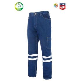 MyForm 2136 Siyah Sona Denim Kot İş Pantolonu