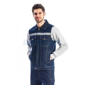 MyForm Sona Denim 9128 Kot İş Yeleği