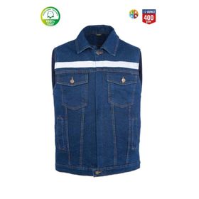 MyForm Sona Denim 9128 Kot İş Yeleği