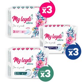 Myleydi Ultra Normal 30+Gece 21+Uzun 24 Adet Avantaj Paketi