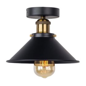 Mylights 23 cm Retro Rustik Tavan Plofonyer Metal Avize