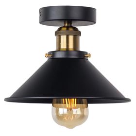 Mylights 23 cm Retro Rustik Tavan Plofonyer Metal Avize