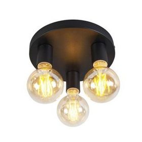 Mylights 30 cm Retro Üçlü Plofonyer Tavan Avize