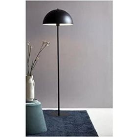 Mylights 40 cm Retro Rustik Mat Siyah Köşe Lambası Metal Lambader