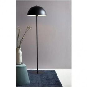 Mylights 40 cm Retro Rustik Mat Siyah Köşe Lambası Metal Lambader