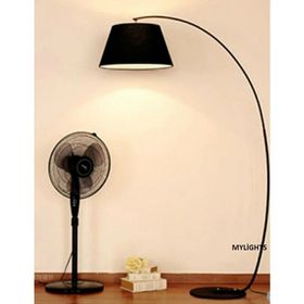 Mylights C Yerden Ayaklı Harektli Başlık Kumaş Başlık Köşe Lambası Lambader