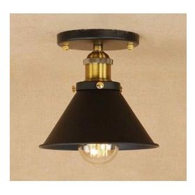 Mylights En 18 cm Vintage Retro Rustik Plofonyer Armatür Tavan Avize