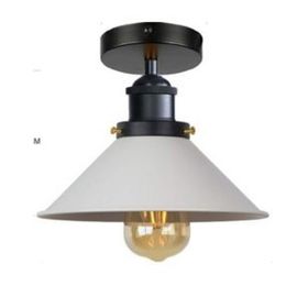 Mylights En 22 cm Retro Rustik Metal Vintage Tavan Avize Armatür