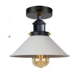 Mylights En 22 cm Retro Rustik Metal Vintage Tavan Avize Armatür