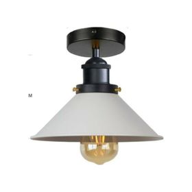 Mylights En 22 cm Retro Rustik Metal Vintage Tavan Avize Armatür