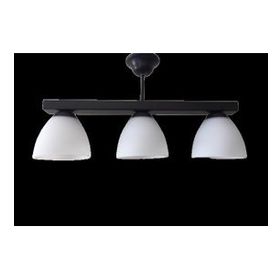 Mylights En 50 cm Retro Üçlü Sıralı Opal Camlı Tavan Avize