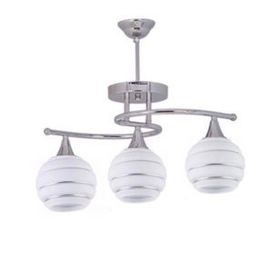 Mylights Krom Üçlü Modern Spor Avize Tavan Avize