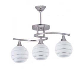 Mylights Krom Üçlü Modern Spor Avize Tavan Avize