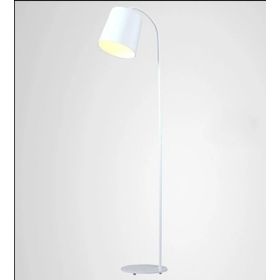 Mylights Modern Beyaz Metal Yerden Aydınlatma Köşe Lambası Lambader