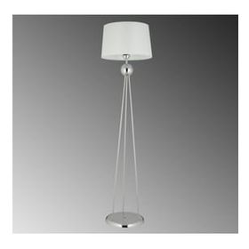 Mylights Modern Krom Gövde Beyaz Başlık Köşe Lambası Lambader