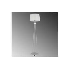 Mylights Modern Krom Gövde Beyaz Başlık Köşe Lambası Lambader