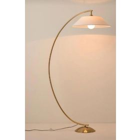 Mylıghts Modern Mat Gold Altın Kaplama Ve Metal Köşe Lambası Lambader